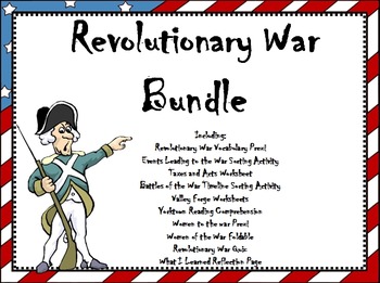 Preview of Revolutionary War Bundle
