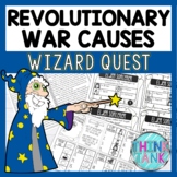Revolutionary War Causes Close Reading Quest - Task Cards 