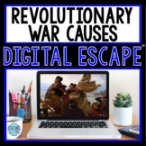 Revolutionary War Causes DIGITAL ESCAPE ROOM | Distance Learning