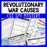 Revolutionary War Causes Reading Comprehension CSI Spy Mystery - Close Reading