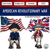 Revolutionary War: Causes of the American Revolution Activities COMPLETE Unit