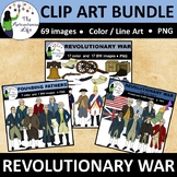 Revolutionary War Clip Art Bundle