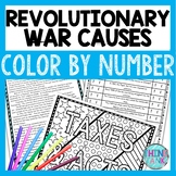 Revolutionary War Color by Number : American Revolution Re