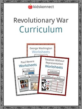 Preview of Revolutionary War Curriculum