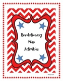 Revolutionary War Differentiated Activities
