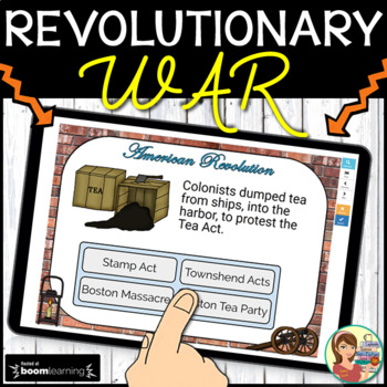 Preview of Revolutionary War Digital Boom Cards