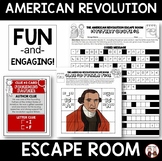 Revolutionary War Escape Room Detective Activity