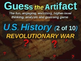Revolutionary War “Guess the Artifact” game with pictures 