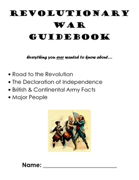 Preview of Revolutionary War Guidebook