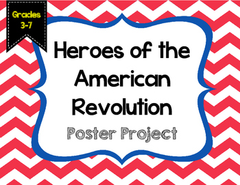 Preview of Revolutionary War Heroes Project {No Prep}