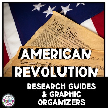 Preview of American Revolution Graphic Organizers and Printable Materials