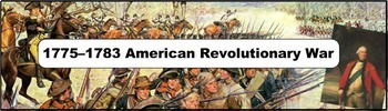 Preview of Revolutionary War Unit: 71 slide presentation and Test