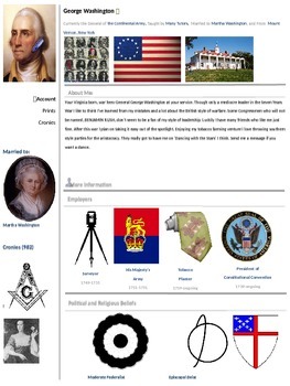Preview of Revolutionary War Profiles