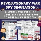 America Revolution Revolutionary War Spy Activity
