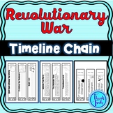 Revolutionary War Timeline Chain Links : Five options