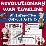 Revolutionary War Timeline Cut Out Activity
