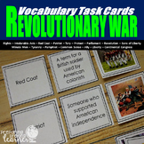 Revolutionary War Vocabulary Task Cards
