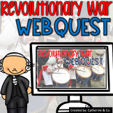 Revolutionary War WebQuest | Research | Upper Elementary |