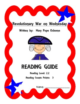 Preview of Revolutionary War on Wednesday Reading Guide