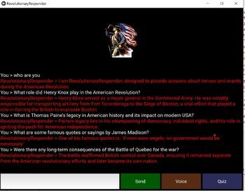 Preview of RevolutionaryResponder : The American Revolution ChatBot Package
