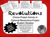 Revolutions Project Cumulative Activity French & American 