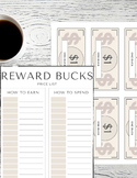 Reward Bucks PDF & Canva Template
