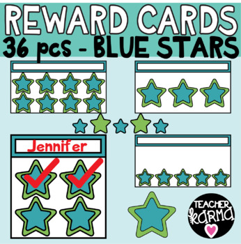Preview of Reward Cards, Behavior Chart Clipart