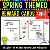 Reward Cards (Free!) - Reward Coupons for Positive Classroom