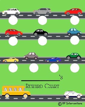 Cars Tokens For Token Board Teaching Resources | TPT