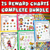 Mini Star Stickers Bundle 100 Sheets in Colors for Reward Behavior Chart, 