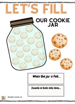 Cookie Jar Behavior Chart for Home Print It Out and Reward Positive  Attitudes. Use 1 Inch Hole Punch for Cookies 