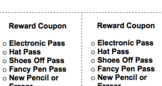 Reward Coupon & Tickets (Editable)