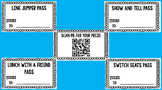 Reward Coupon Prizes With QR Code Cards