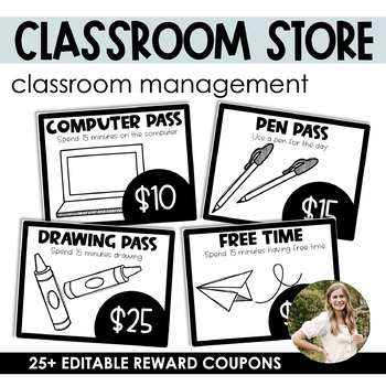 Preview of Reward Coupons -Class Store | Class Dojo Points