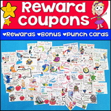 Reward Coupons | Classroom Management | Behavior Punch Cards