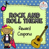 Reward Coupons-Rock and Roll Theme