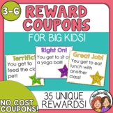 Reward Coupons for Positive Classroom Management - Great f