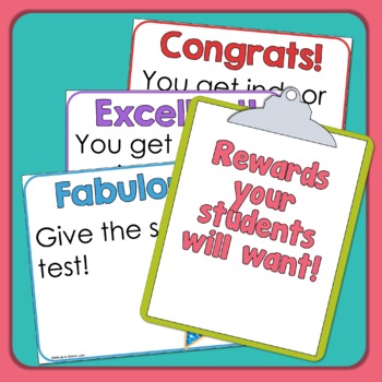 35 Free Rewards For Your Students