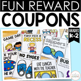 Reward Coupons for Positive Classroom Management - Positiv