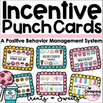 Student Punch Cards for Classroom Rewards Teacher Resources