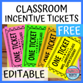 Reward Incentive Tickets - FREE!