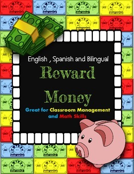 Preview of English, Spanish and Dual Language Reward Money.