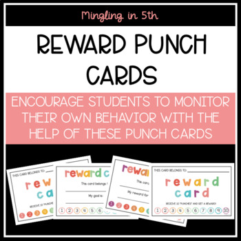 Preview of Reward Punch Cards