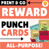 Reward Punch Cards | Behavior Punch Cards