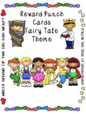 Reward Punch Cards Fairy Tales