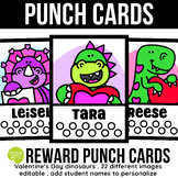 February Reward Punch Cards Student and Class Incentive Re