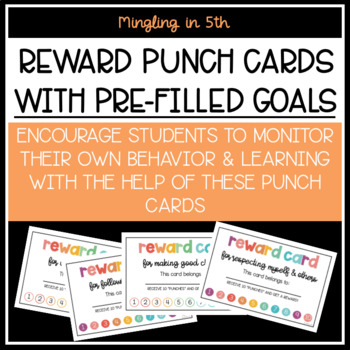 Preview of Reward Punch Cards with Pre-Filled Goals