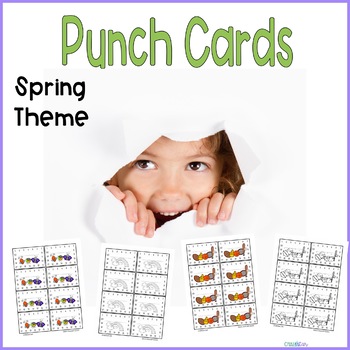 Preview of Punch Cards Spring Theme