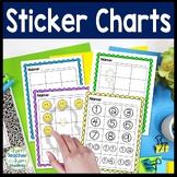 Reward Sticker Charts: 3 Design | Behavior Sticker Charts,