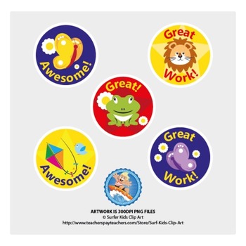 Kids Badge - Good Job Sticker | Sticker